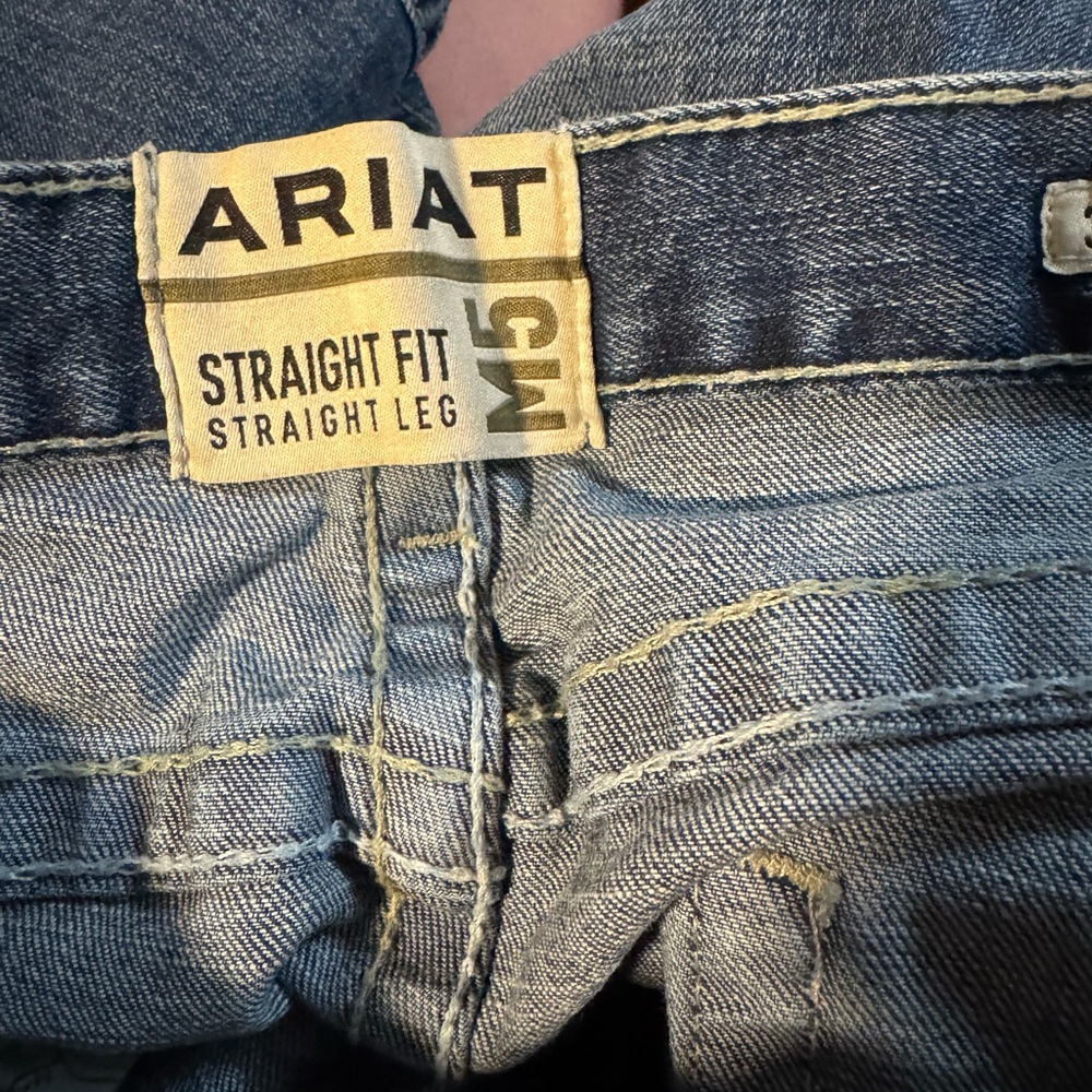 Ariat Men's Straight Fit Jeans - Blue